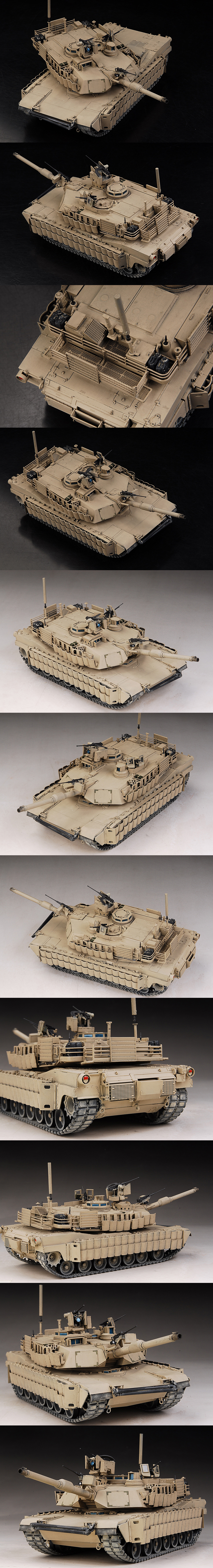 士魂1/35 m1a2 sep v3 tusk ii 完成品a342